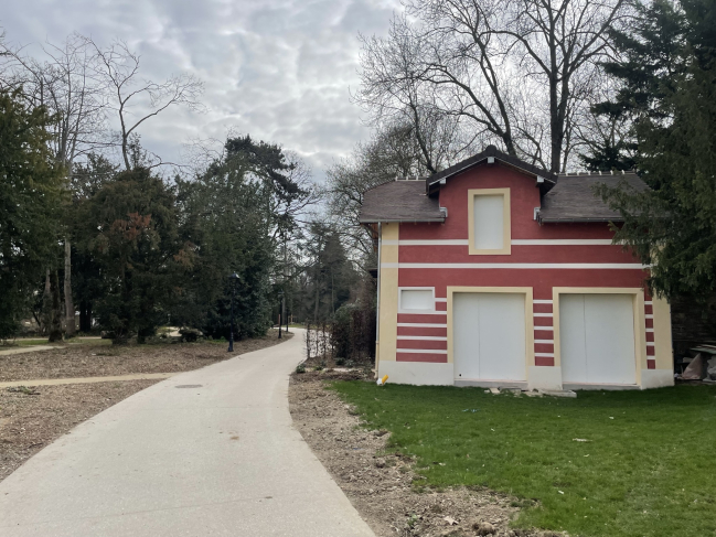 Le parc public de Richelieu inauguré en Décembre 2022 sur 2,5 hectares