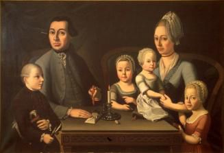 Johann Rudolph Geigy (1733-1793) et sa famille