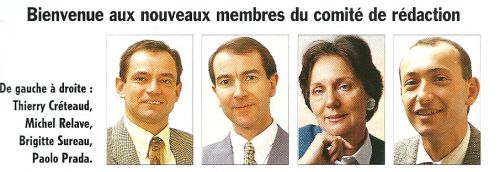 Nouveaux membres du Comité de rédaction du SCOPE