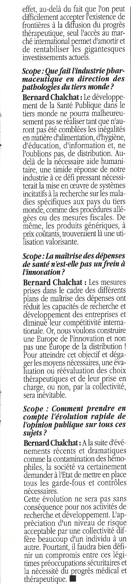 Les défis de l'industrie de l'industrie pharmaceutique (suite)