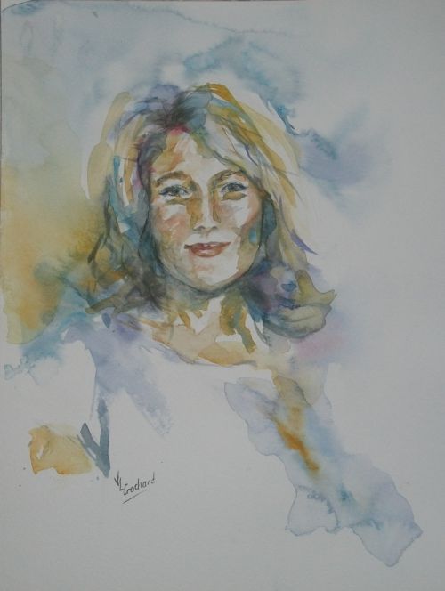 Portrait - aquarelle