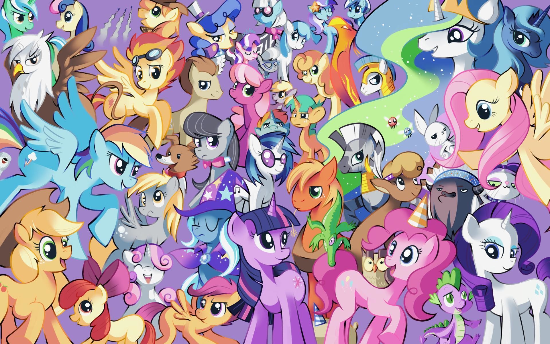 MLP Fond(s) d'écran Mon Petit Poney (My little pony wallpaper) - Le