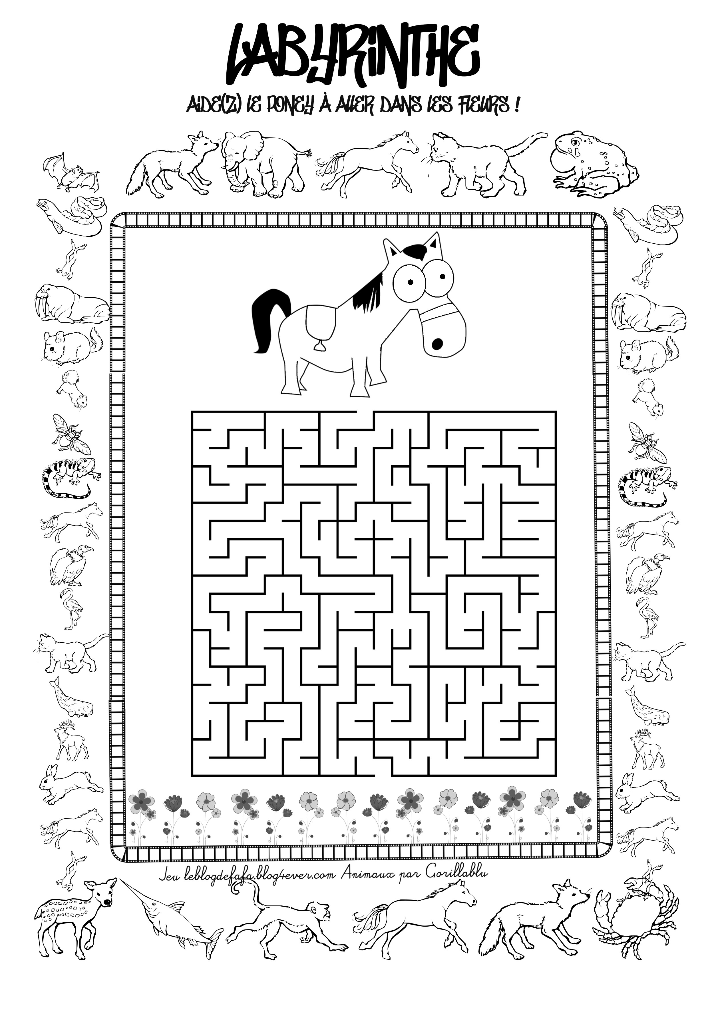 Coloriage Labyrinthe Jeux 17 Dessin Jeux A Imprimer à imprimer