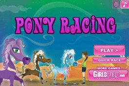 Jeu poney gratuit Pony Racing free Horse game