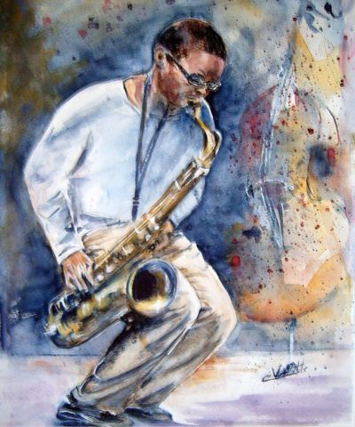 Le Saxophoniste en solo