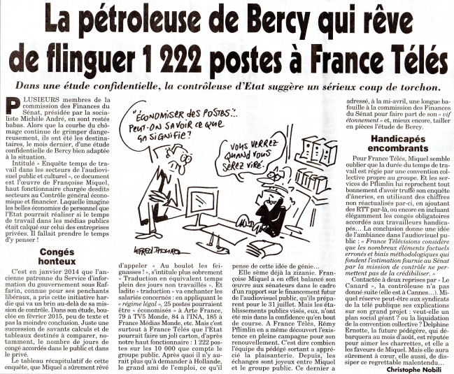 La pétroleuse de Bercy qui rêve de flinguer 1222 postes à France Télés.jpg