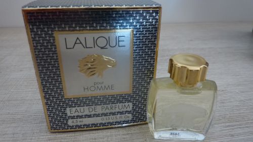 Miniature de parfum LALIQUE TETE DE LION