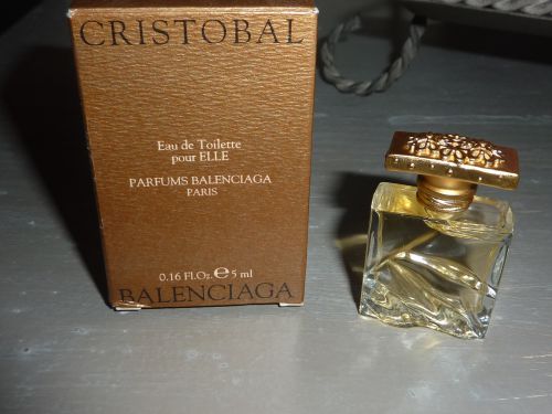 Miniature de parfum CRISTOBAL de BALENCIAGA