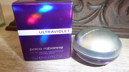 Miniature de parfum ULTRAVIOLET de PACO RABANNE