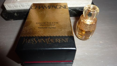Miniature de parfum CHAMPAGNE de YVES ST LAURENT