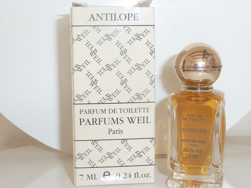 Miniature de parfum ANTILOPE de WEIL