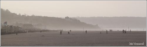 Plage de brume