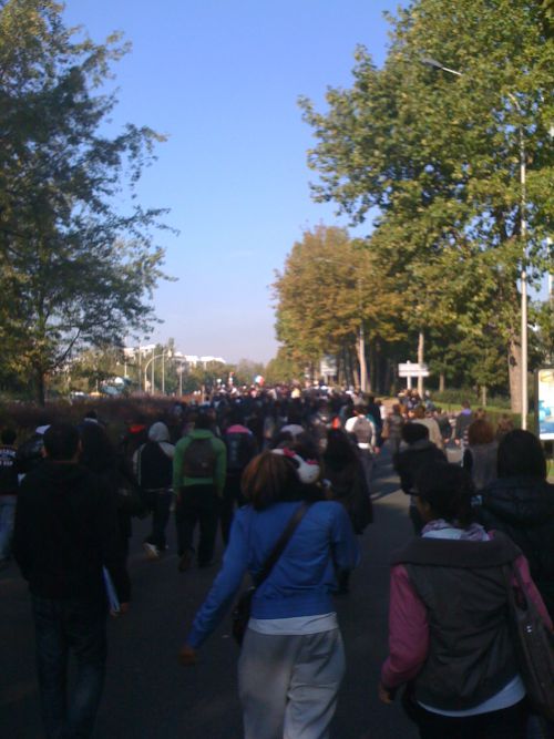 Manifestation à Créteil (18/10/10) (2)
