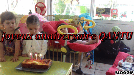 anniversaire de Qantu 3 ans
