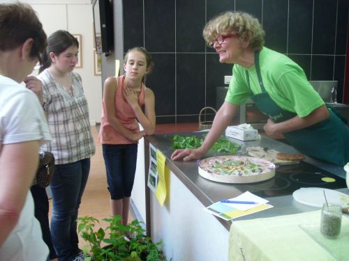 Atelier découverte les plantes aromatiques dans vos assiettes ! mercredi 18 juillet 2012