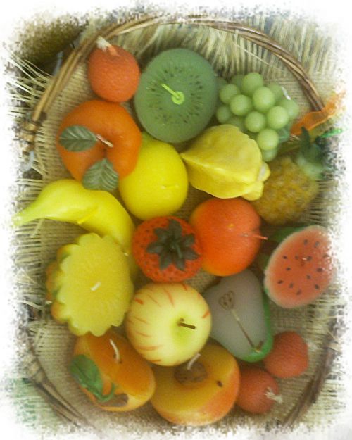 Bougies Fruits