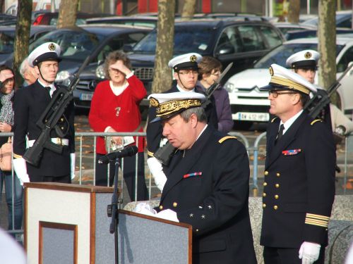 Allocution du V.A.E. Louis-Michel GUILLAUME - Commandant les forces sous-marines et la FOST