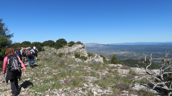 vue sur la montagne Sainte Victoire