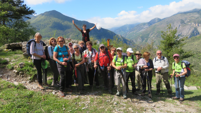 Le groupe 4 avec Joëlle et Gilbert