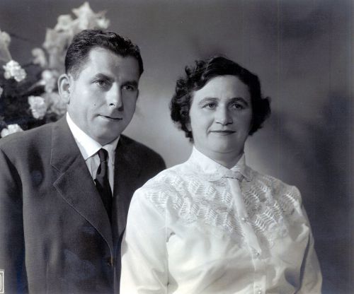 Alfred et Catherine VILLAR (dans les années 50)