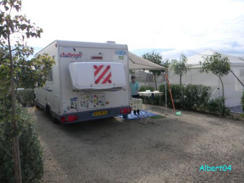 23 janvier Camping IMOURANE Notre emplacement (2)