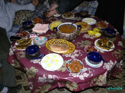 18 janvier chez Nour EL JADIDA La table du festin