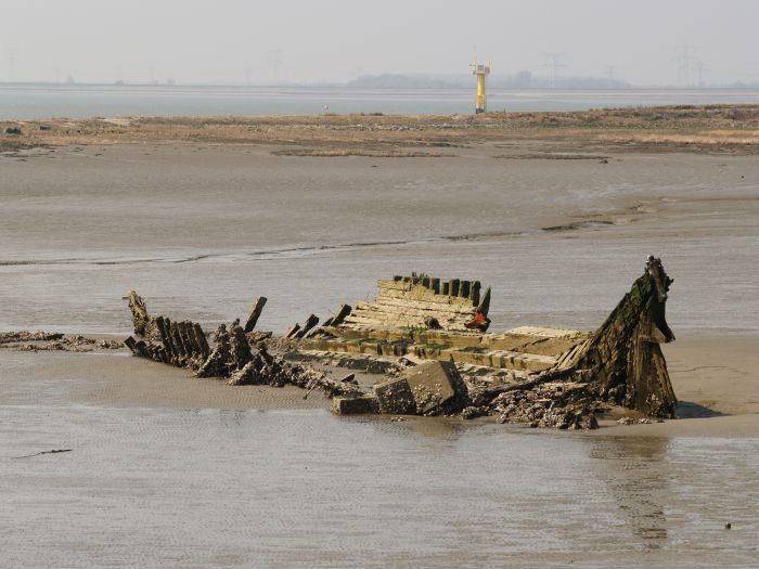 Hansweert : Epave, Westerschelde