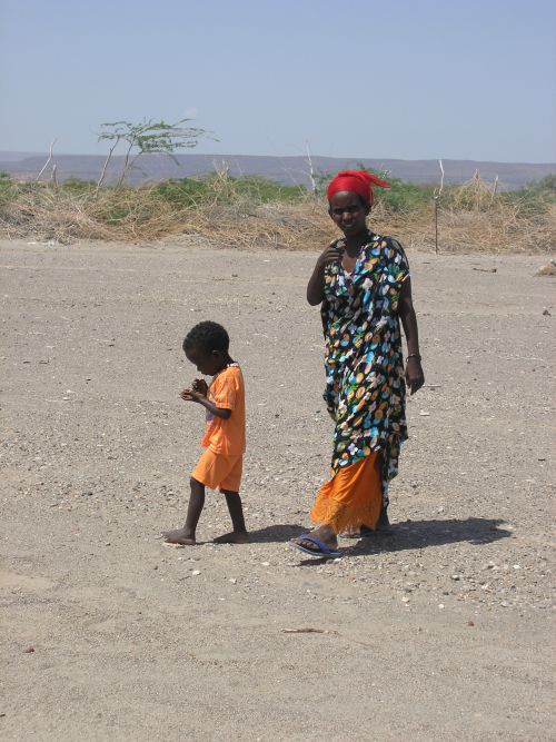 Djibouti - Rencontre en plein désert