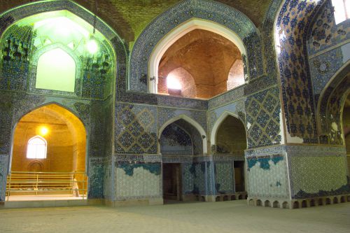 L interieur du Kaboud. Tabriz