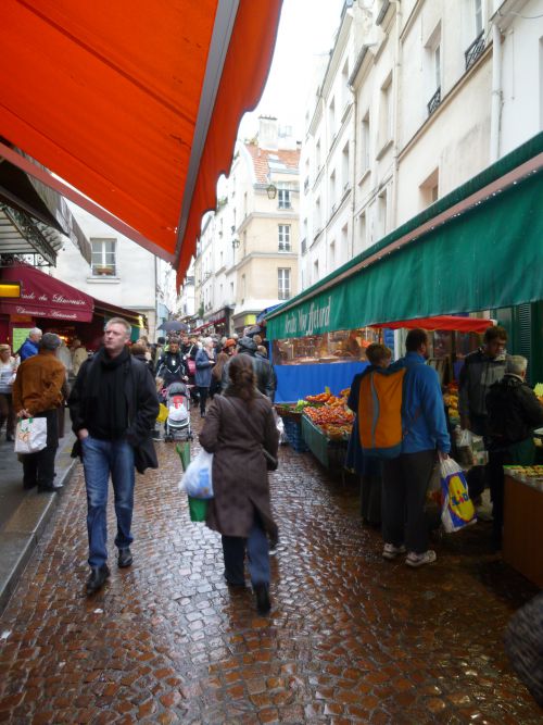 Mercato della rue Mouffetard 