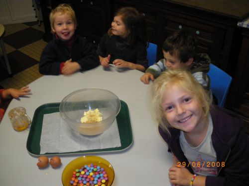 cuisine : petits gâteaux aux smarties