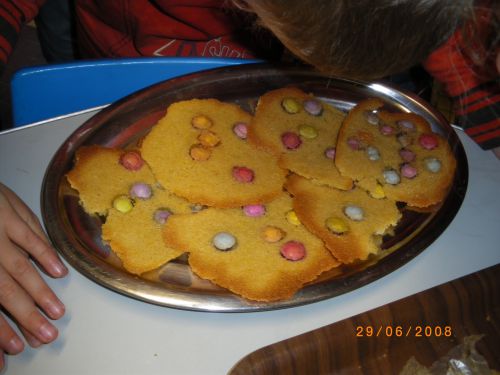 cuisine : petits gâteaux aux smarties