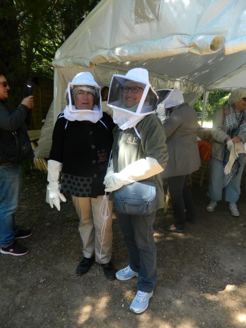 une tenue adéquate pour affronter les abeilles