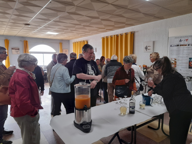 L'apéritif tant attendu !...