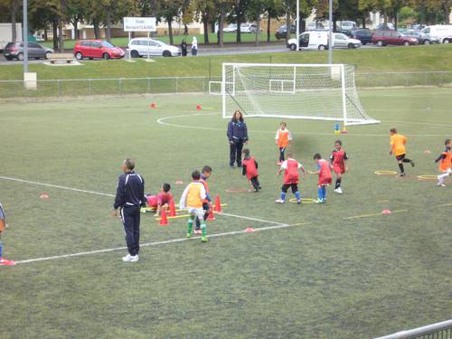 Les jeunes de l'OBV à l'entrainement.JPG