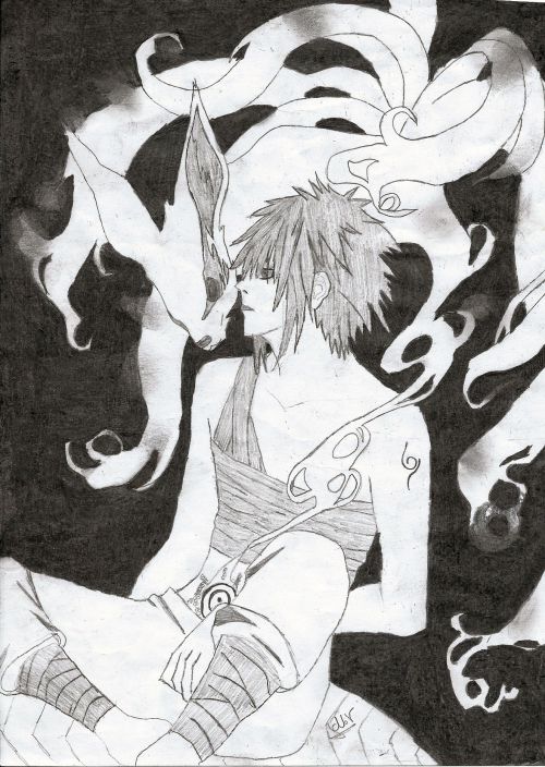 Naruto avec Kyubi