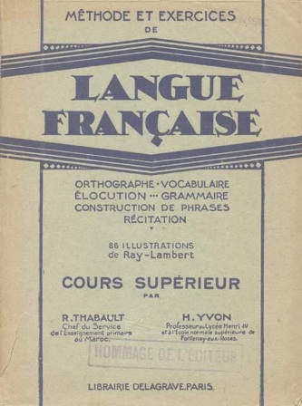 Thabault-Yvon - Méthode et Exercices de langue française.jpg