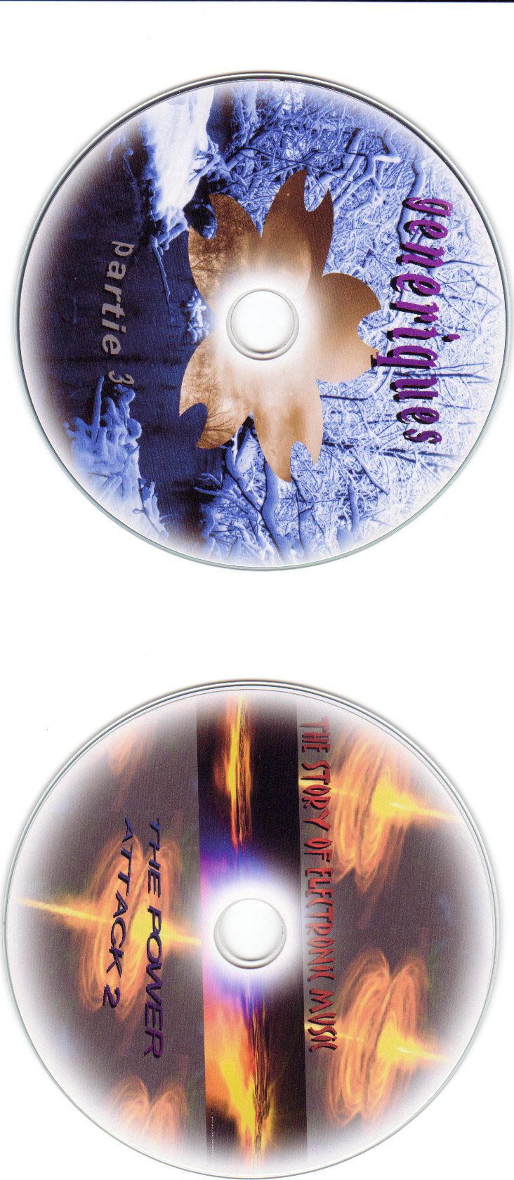 galette CD 3/logiciel print CD et photoshop