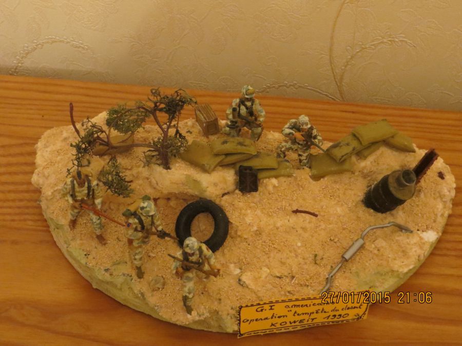 soldats américains /guerre du KOWEIT  1990