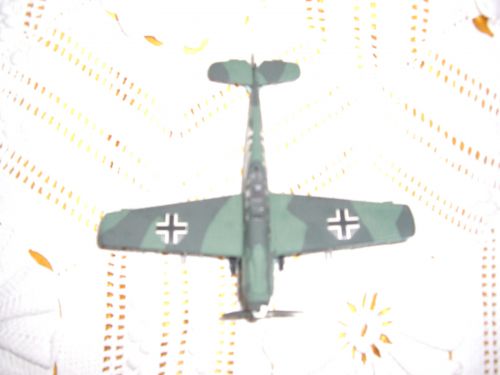 Thème : deuxième guerre mondiale : chasseur allemand messerchmitt109