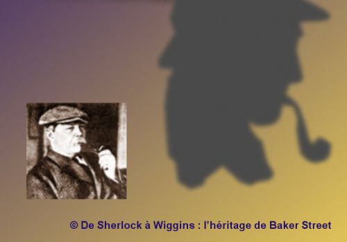 Conan Doyle portrait ombre Sherlock