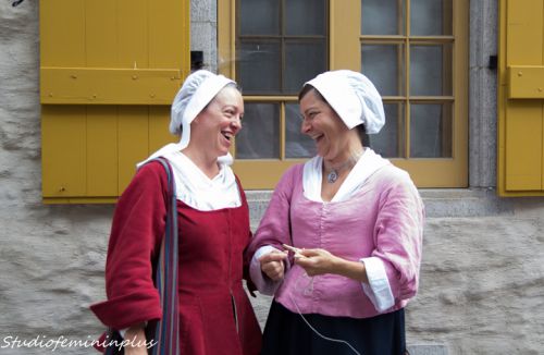 Louise Menacier et Louise Charrier