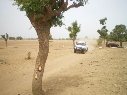 Départ du raid Palmarin -Sénégal - Photo de Frédéric Duval