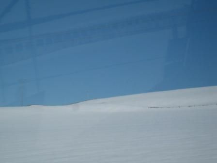 Photos de la neige de février 2012 prises sur la route Sétif - Bougaa.