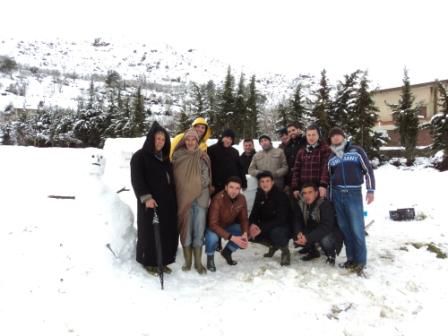 La neige de février 2012 à Draa Kébila