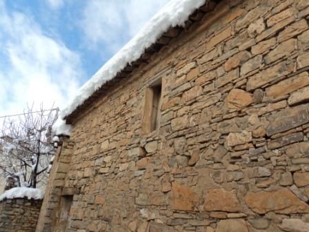 La neige de février 2012 à Bouzelatène