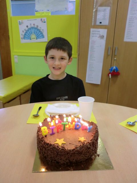 Oh! Le beau gâteau! Merci maman de Turpal!