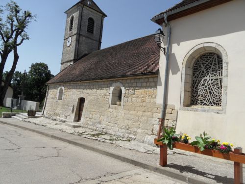 Profil de l'église du Franois