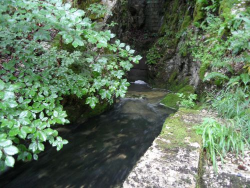 L' arrivoir de la cascade