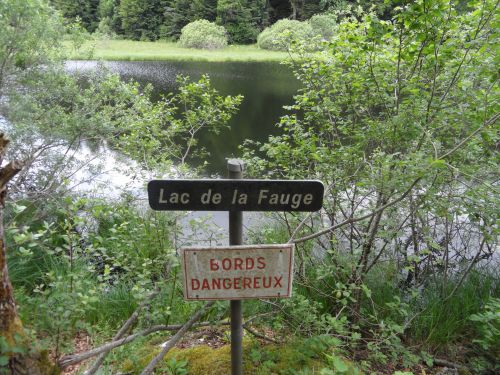 Lac de fauge